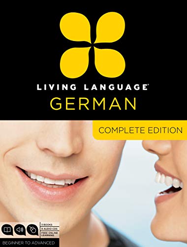 Living Language German, Complete Edition: Beginner through advanced course, including 3 coursebooks, 9 audio CDs, and free online learning