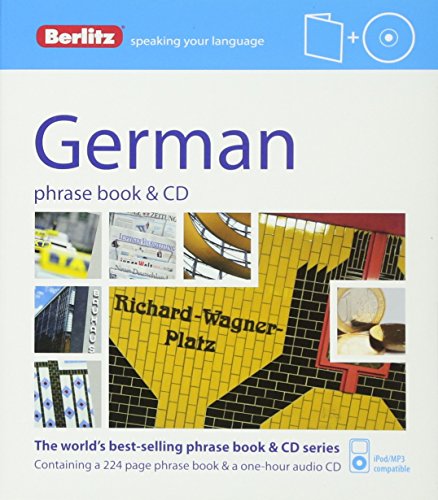 Berlitz German Phrase Book & CD