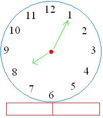 clock showing time